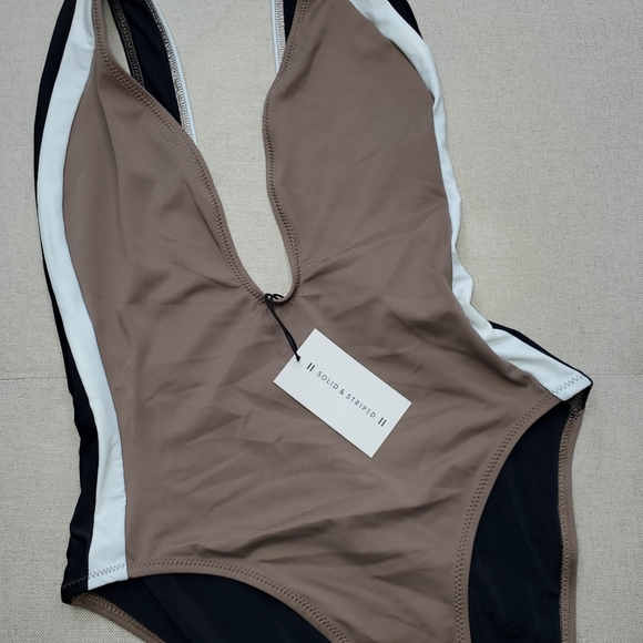 Solid & Striped the Zoe one piece  swimsuit - Picture 4 of 7